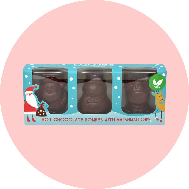 Cocoba Christmas Character Hot Chocolate Bombes