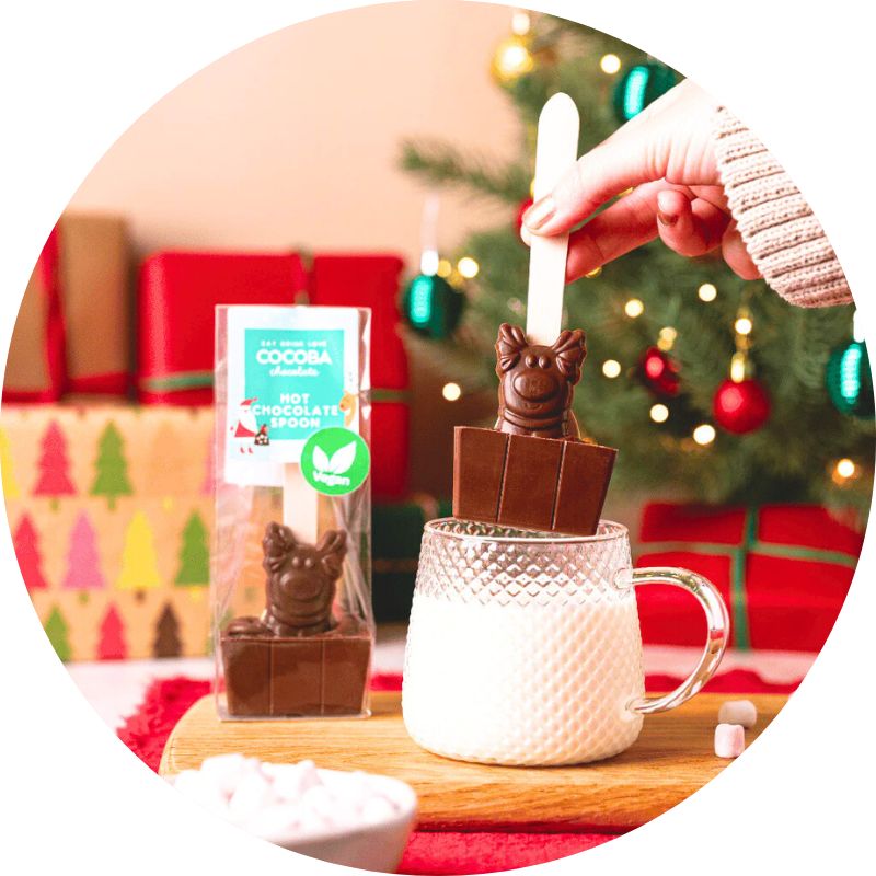 Cocoba Reindeer Hot Chocolate Spoon