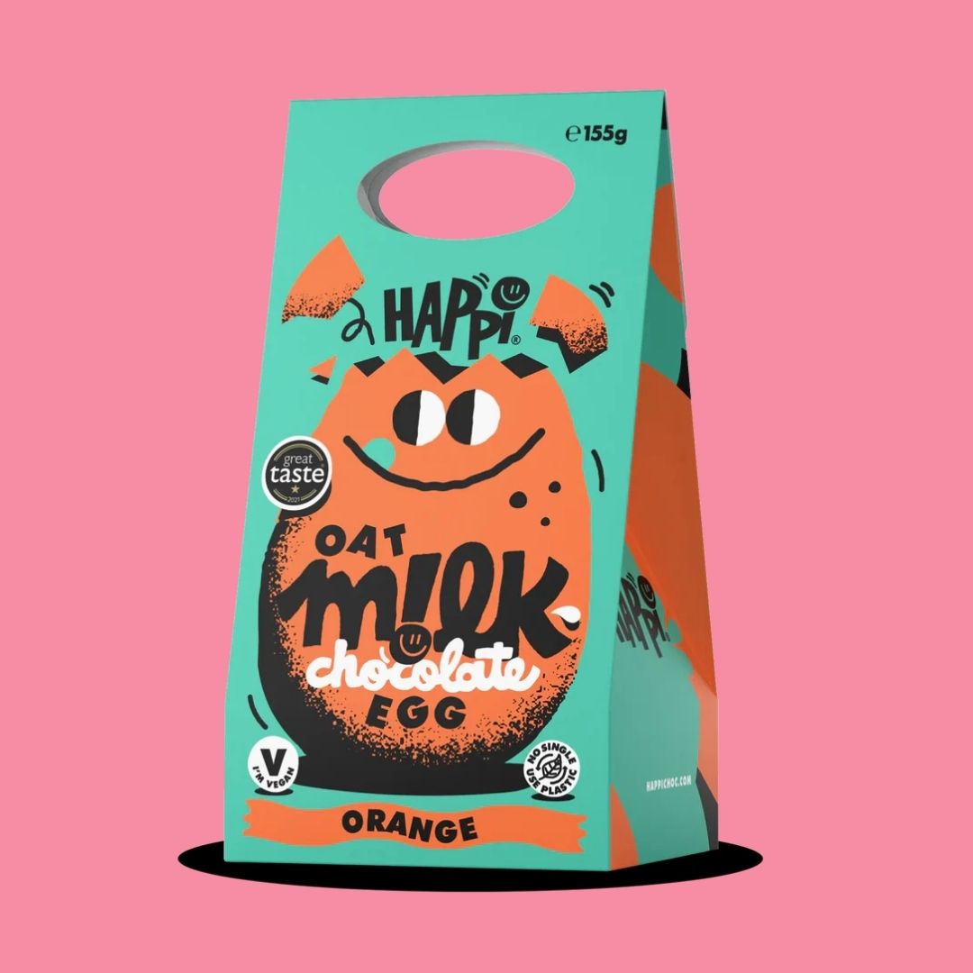 Happi Choc Easter Egg Orange