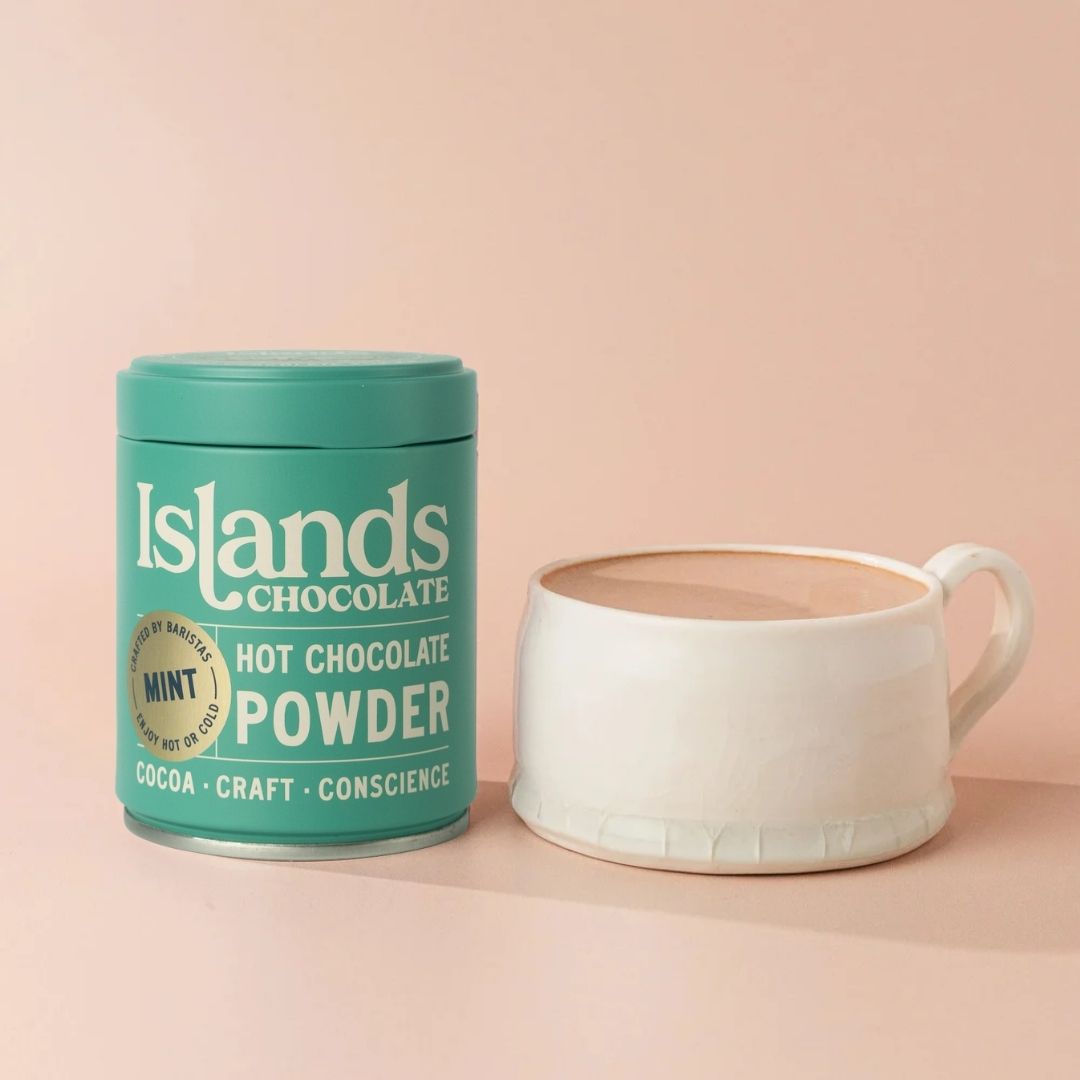 Islands Chocolate Hot Chocolate Powder Mint Lifestyle