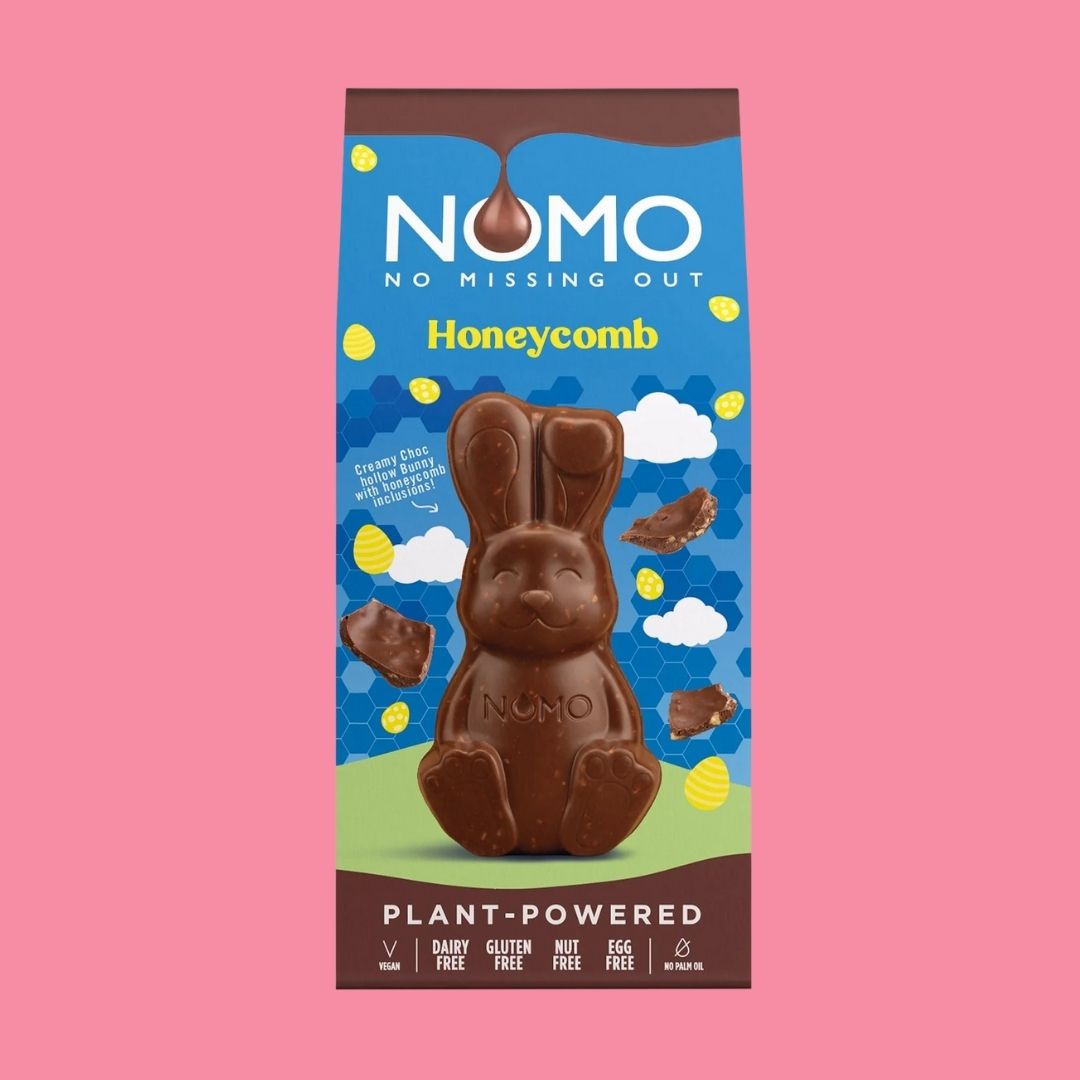 Nomo Hollow Chocolate Honeycomb Bunny