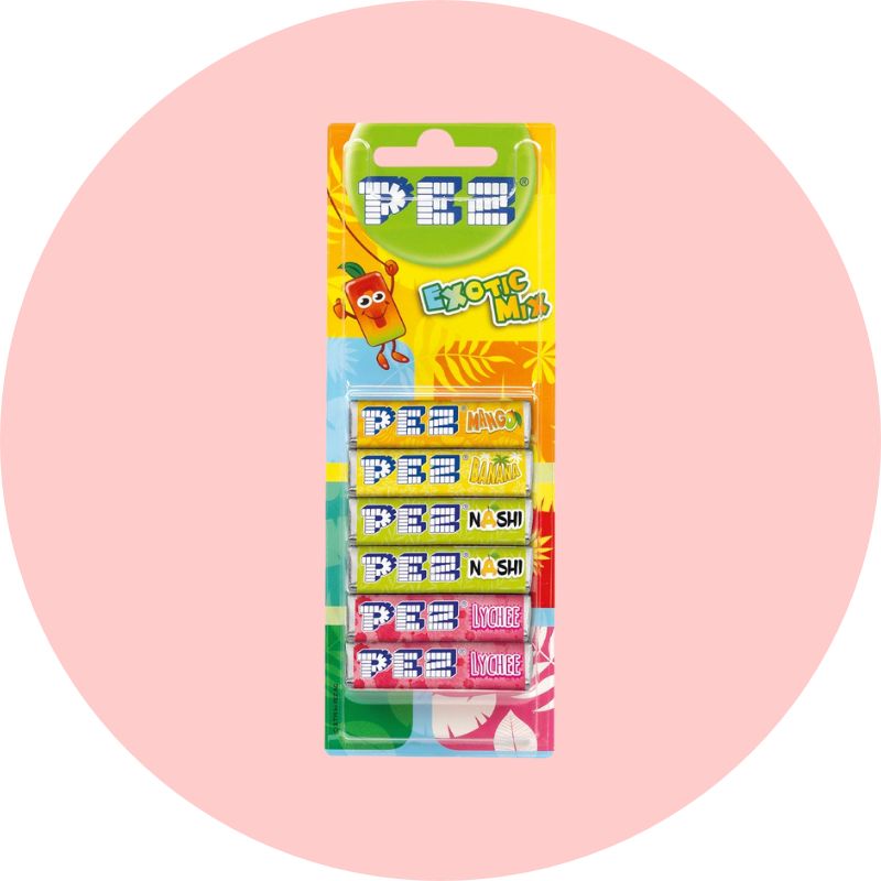 Pez Refills Exotic Mix