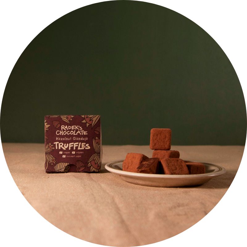 Radek's Chocolate Hazelnut Gianduja Truffles