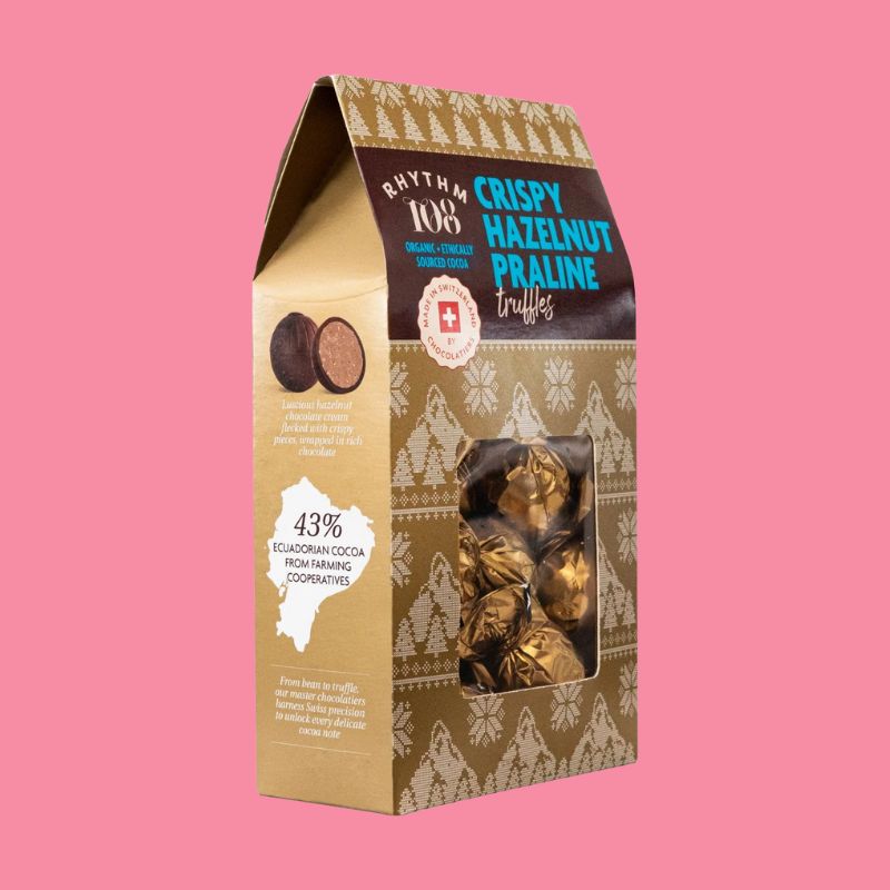 Rhythm 108 Crispy Hazelnut Praline Truffles