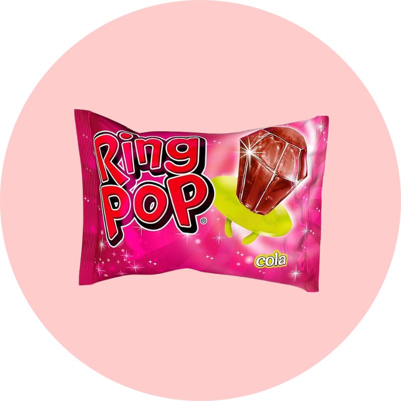 Bazooka Ring Pop Cola