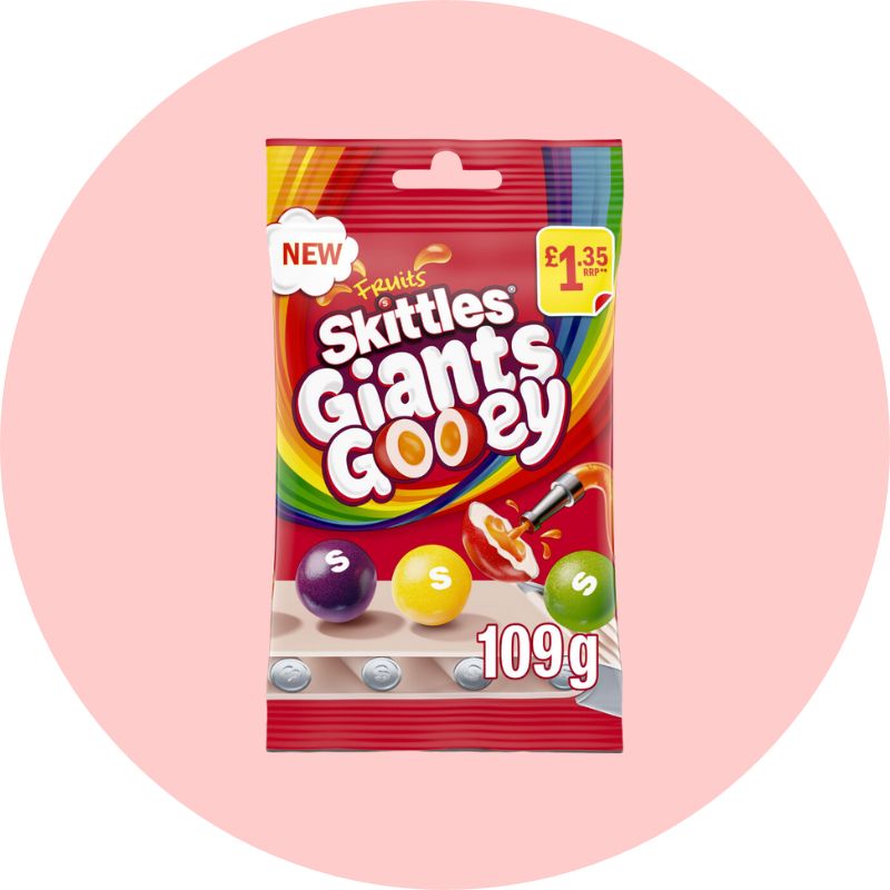 Skittles Treat Bag - Giants Gooey