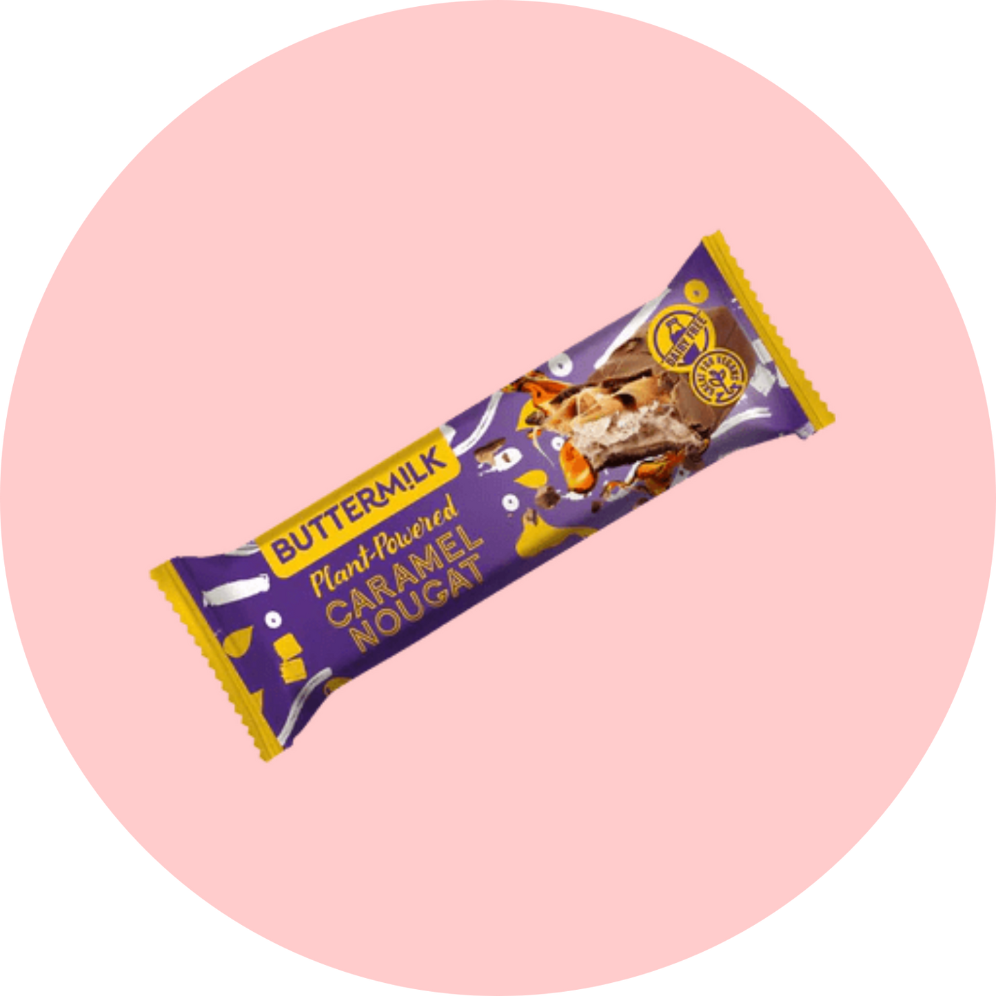 Buttermilk Caramel Nougat Bar