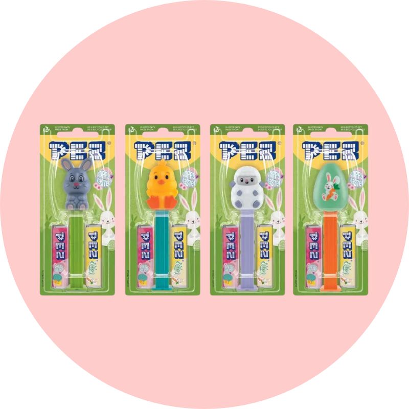 Easter Pez Dispensers In Packaging