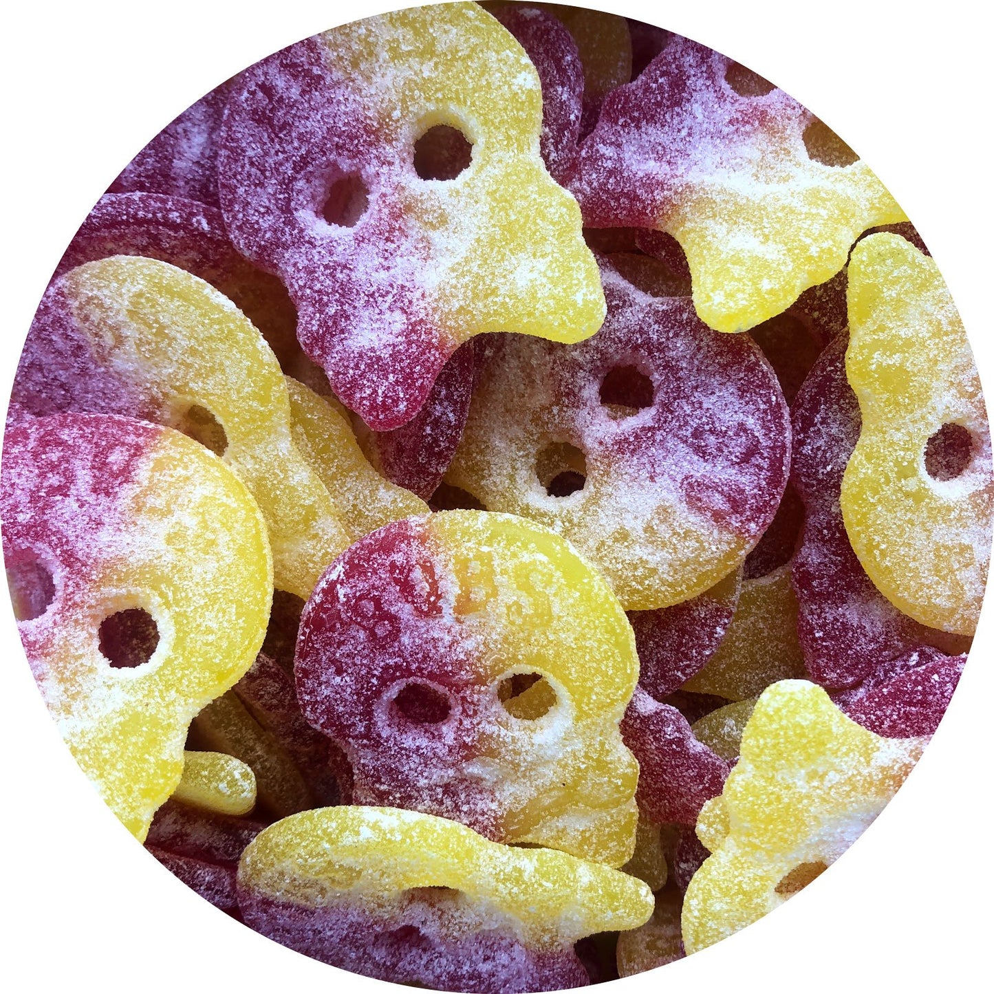 Big Sour Skulls - Vegan Sweets