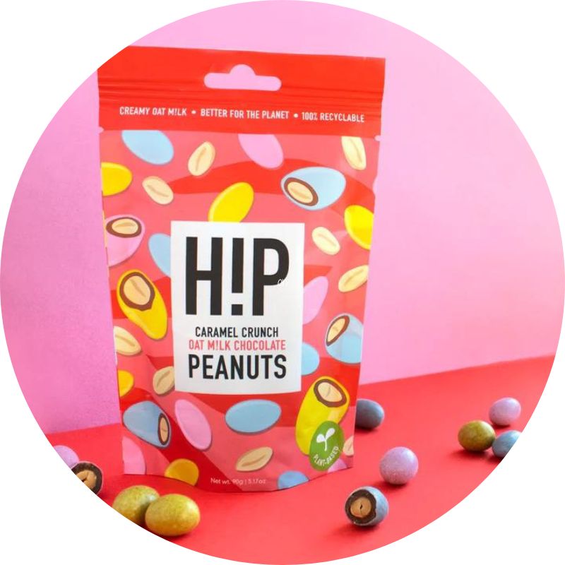 Hip Caramel Chocolate Peanuts Lifestyle Image