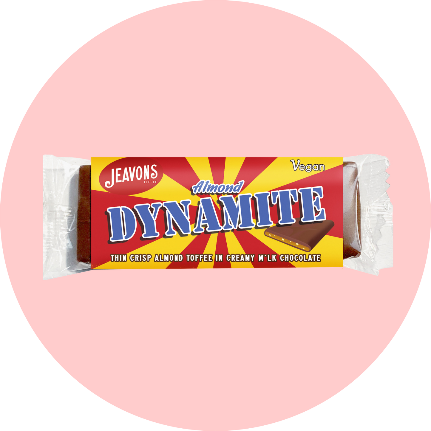 Jeavons Dynamite Chocolate Bar
