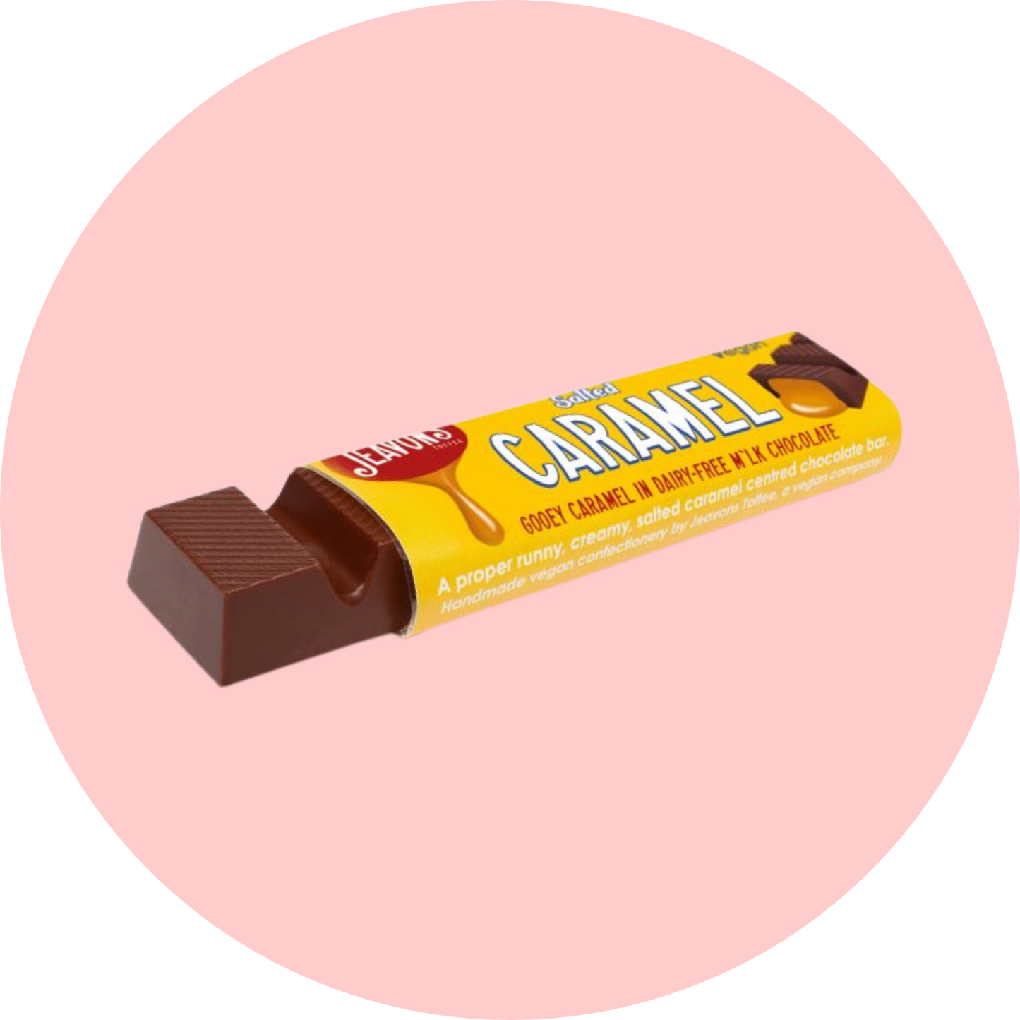 Jeavons Caramel Filled Chocolate Bar