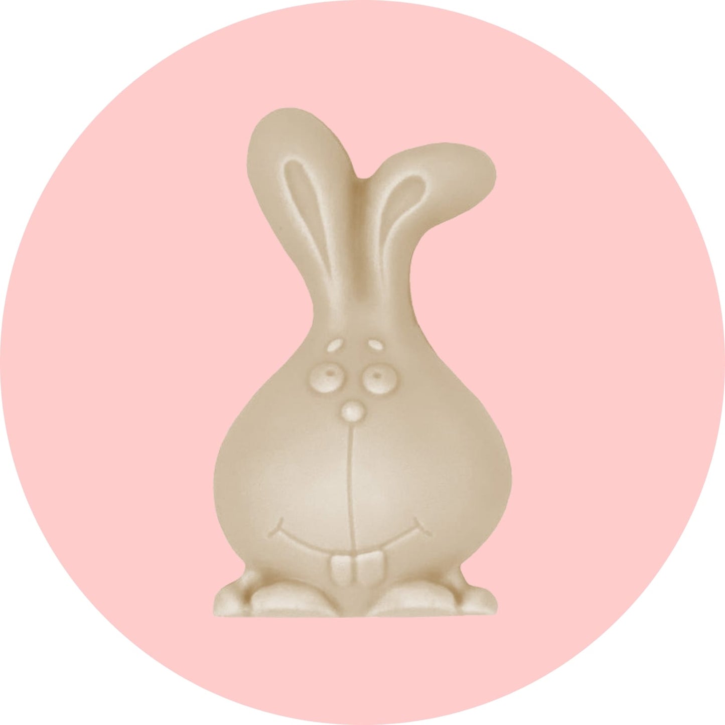 Moo Free White Chocolate Bunny