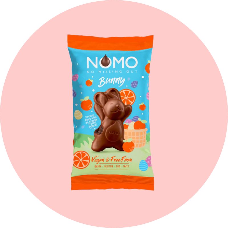 Nomo Chocolate Orange Easter Bunny