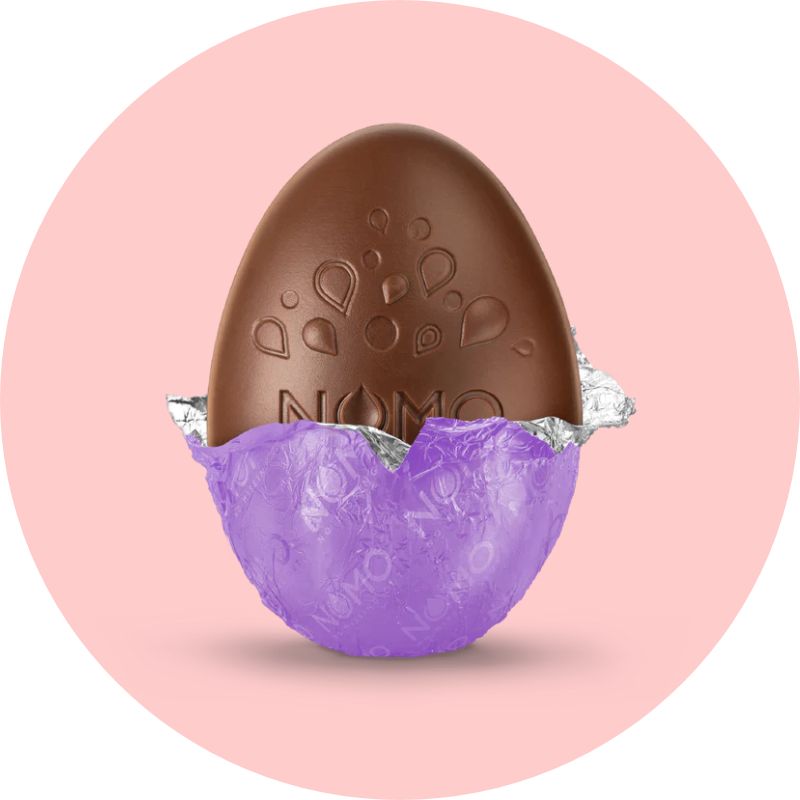 Nomo Cookie Dough Crunch Easter Egg Unwrapped