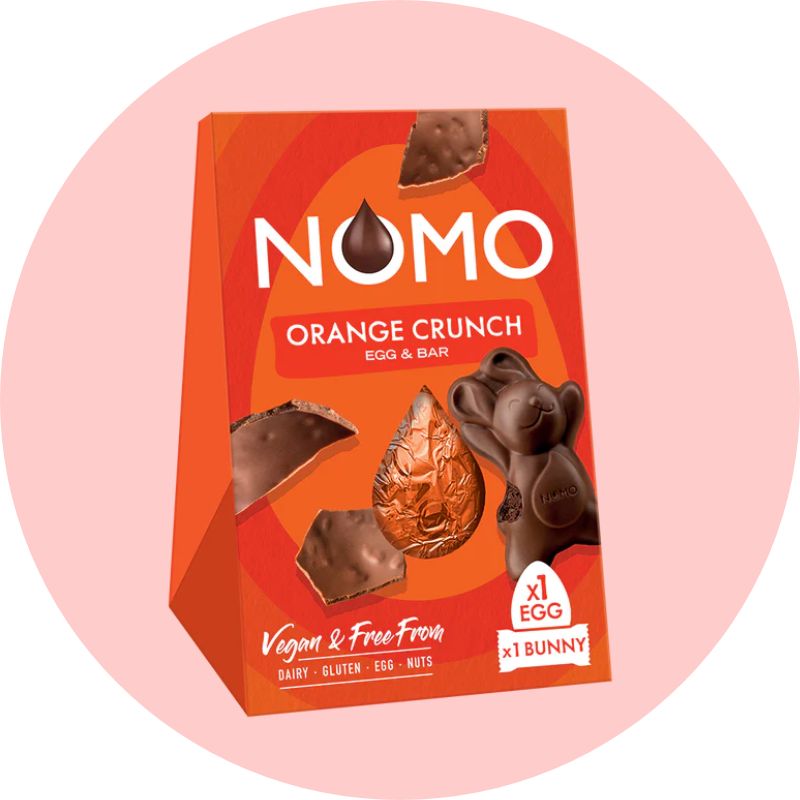 Nomo Cookie Dough Crunch Easter Egg + Bunny in Box