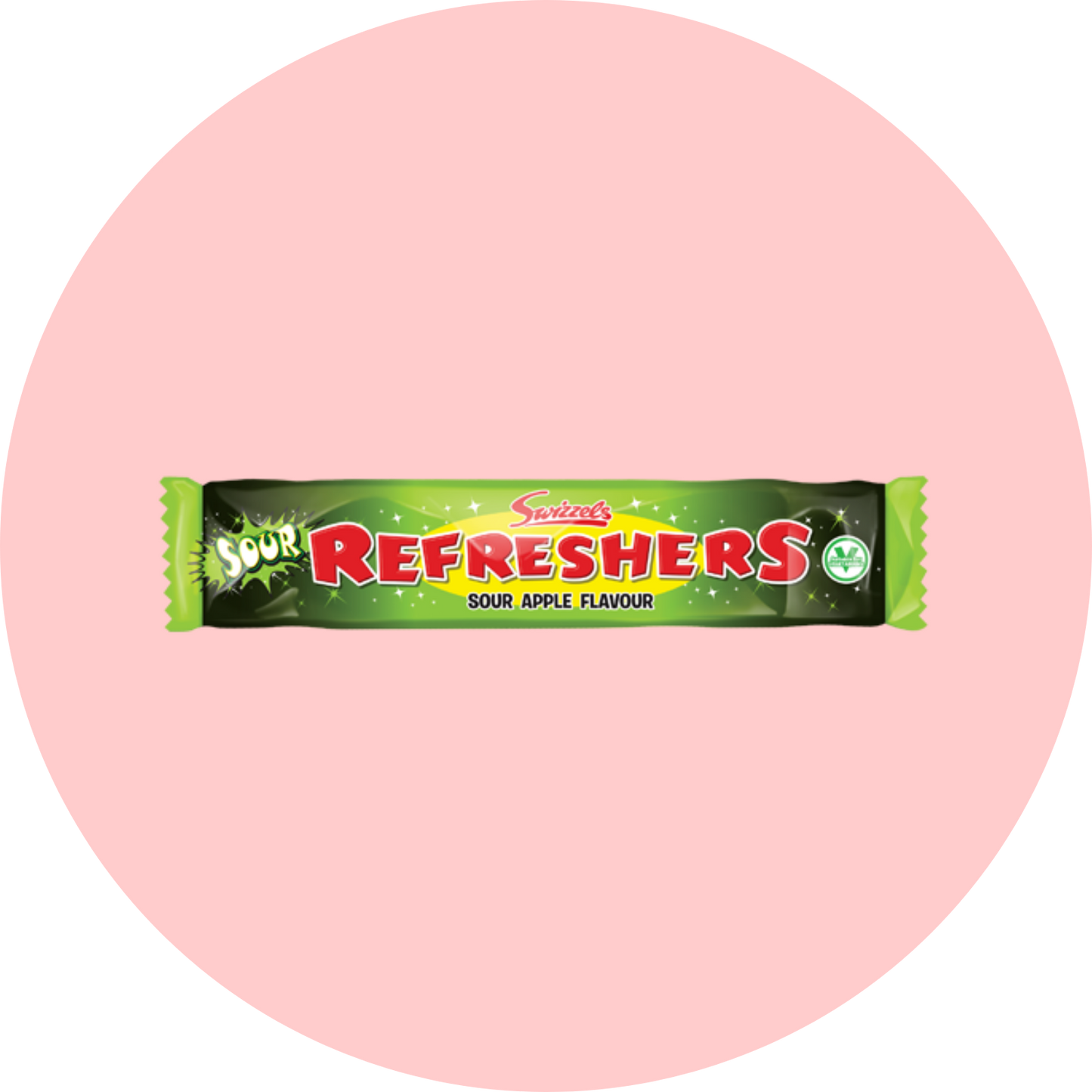 Refreshers Sour Apple Chew Bar