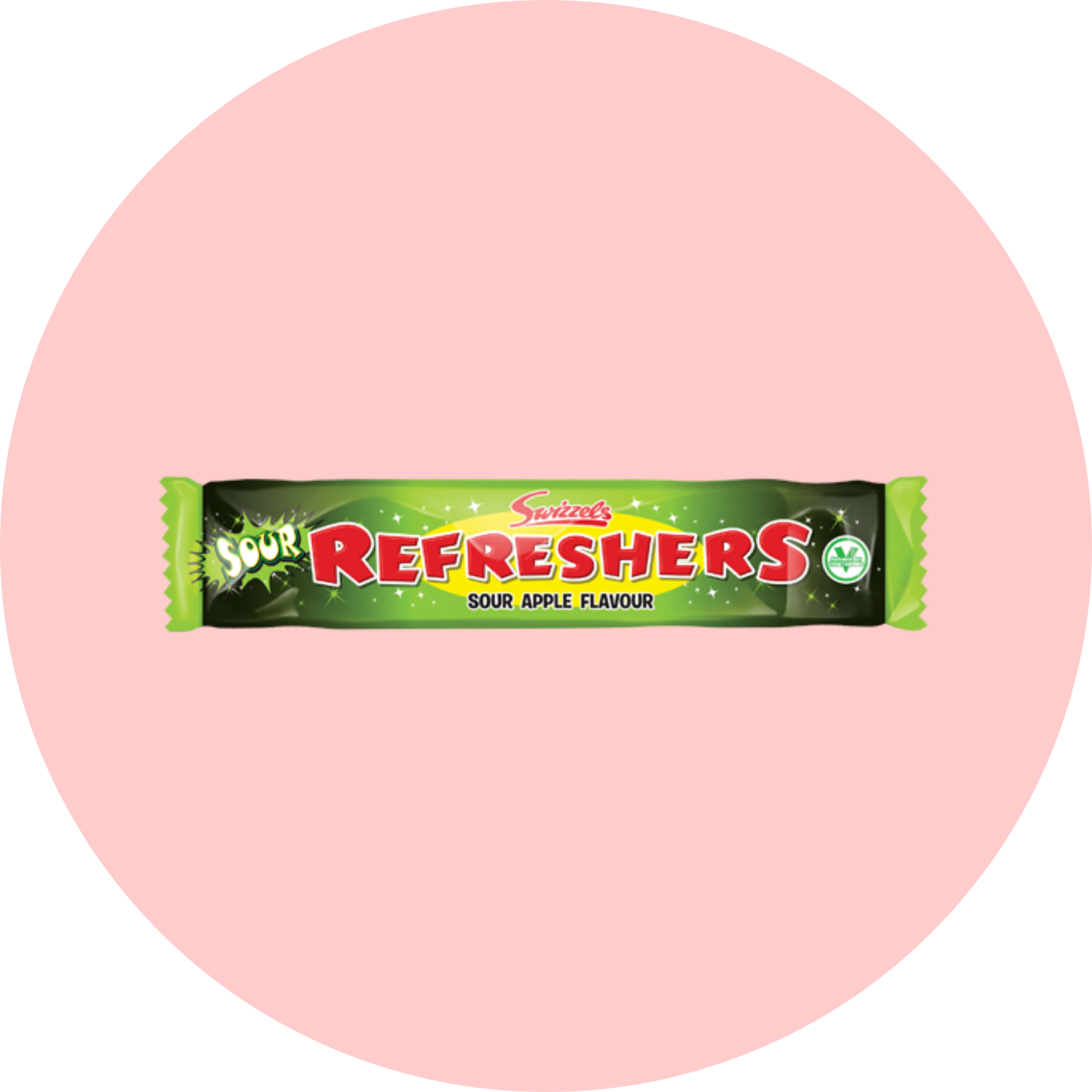 Refreshers Sour Apple Chew Bar