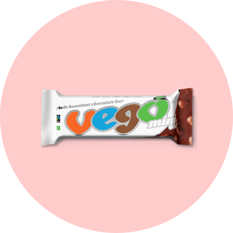 Vego Mini Hazelnut Chocolate Bar