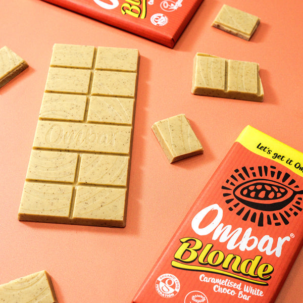 Ombar Chocolate Bar [Blonde, 70g]