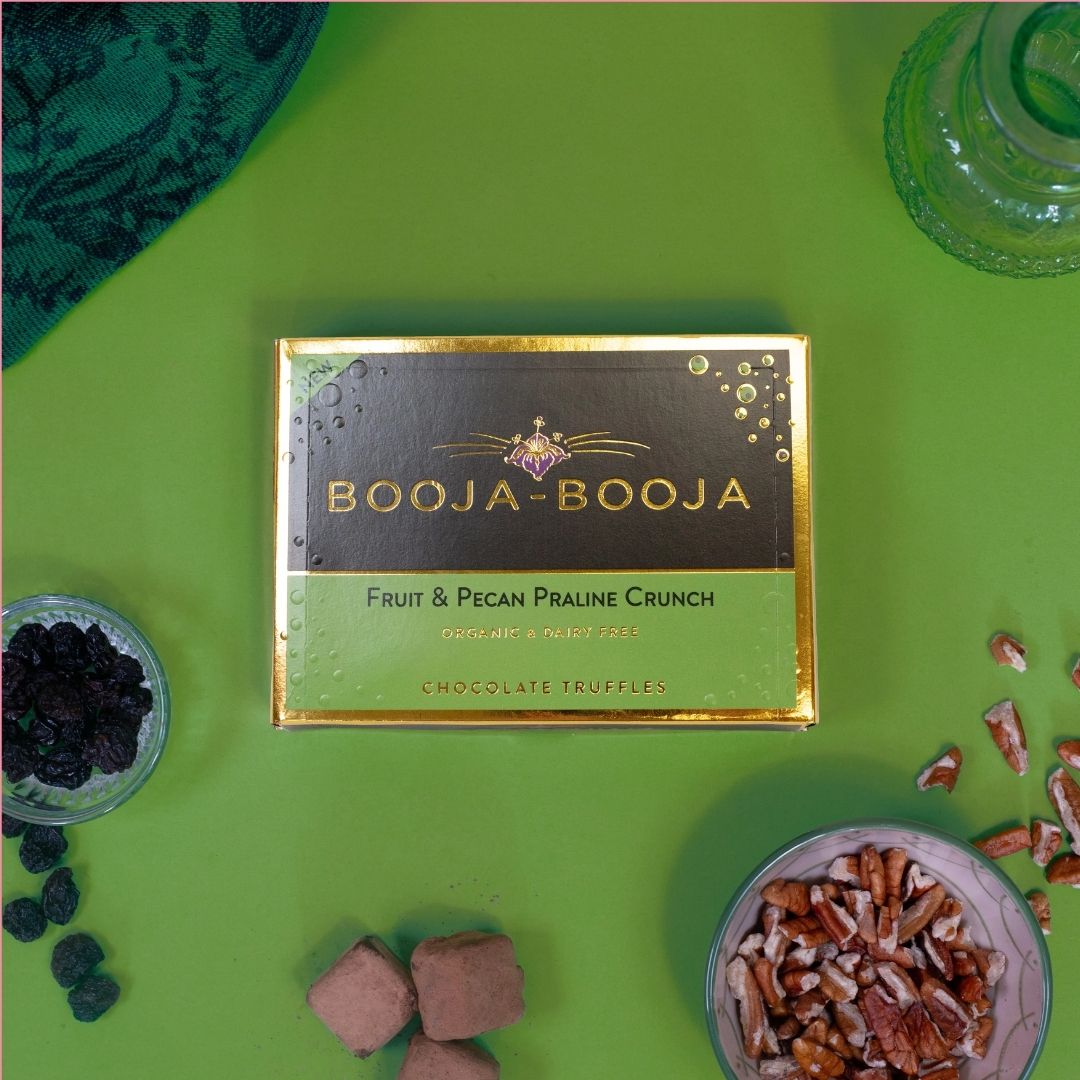 Booja Booja Truffles [Fruit & Pecan Praline] Lifestyle