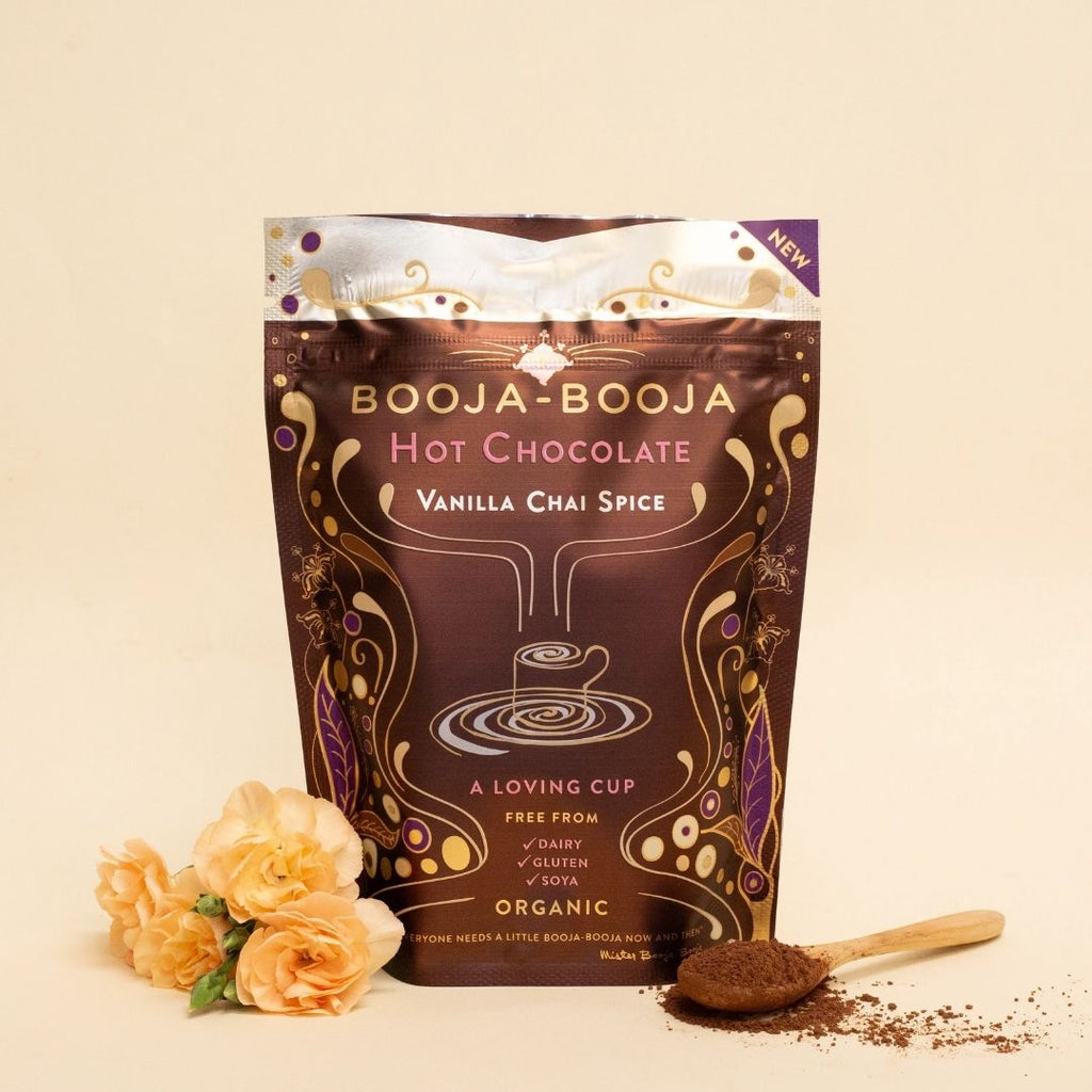 Booja Booja Hot Chocolate Pouch Vanilla Chai Spice