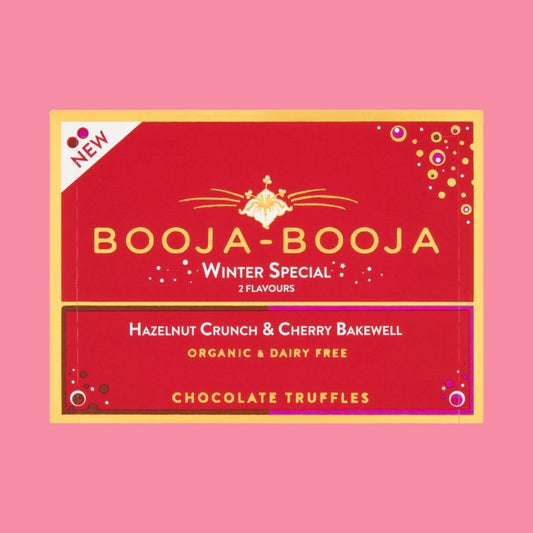 Booja Booja Truffles [Hazelnut Crunch & Cherry Bakewell]