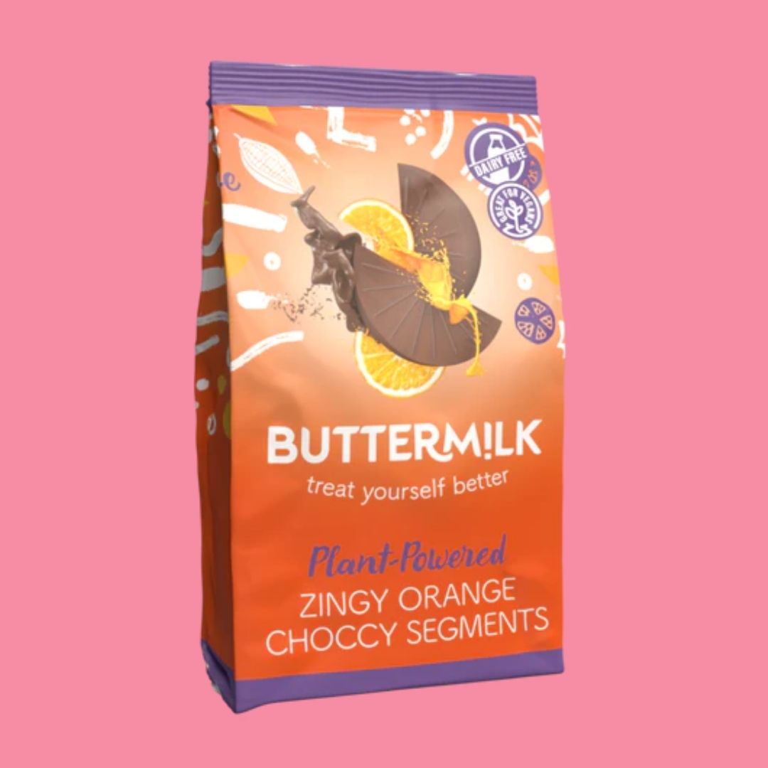 Buttermilk Choc Pouch [Choccy Orange Segments]