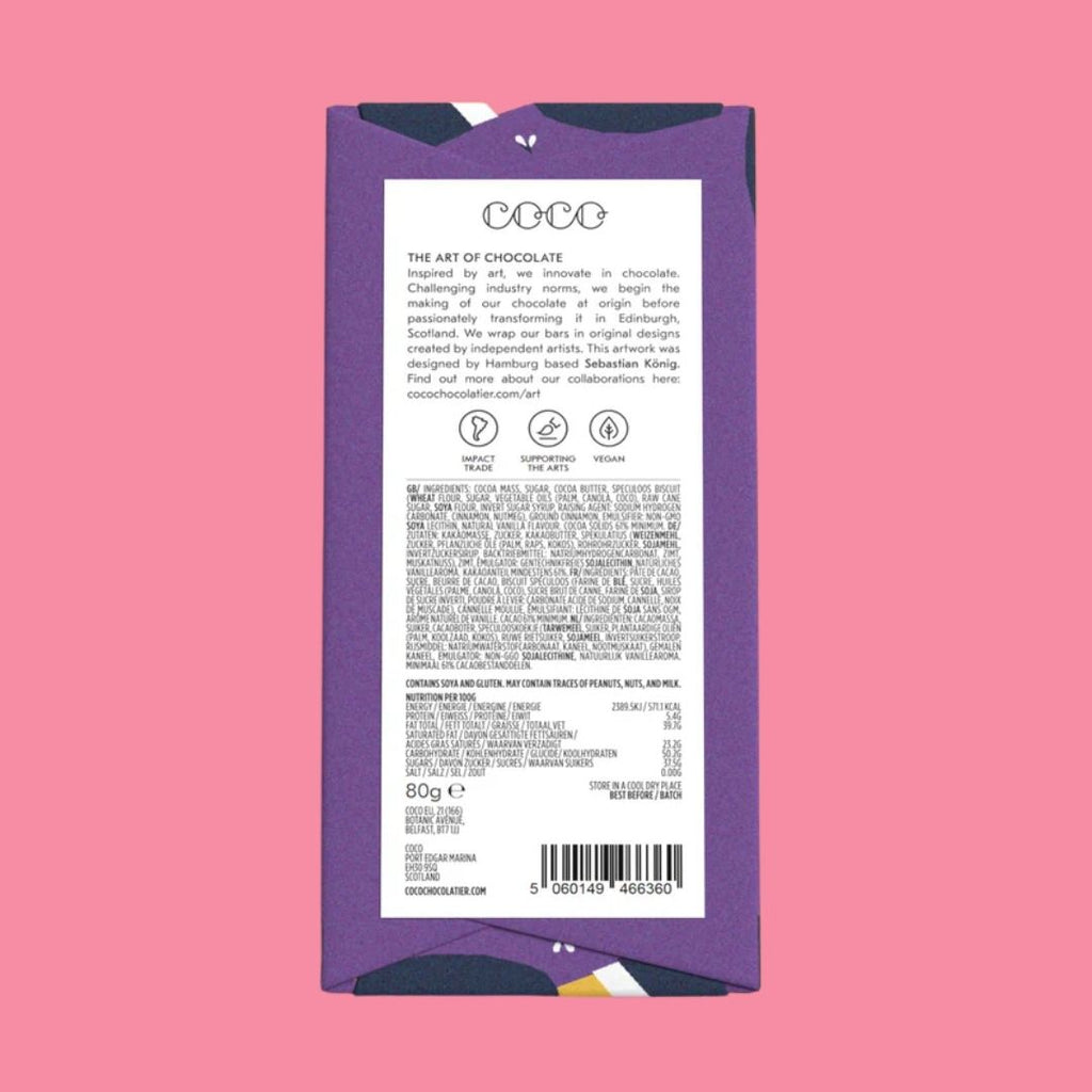 COCO Chocolate Bar Cinnamon Roll Dark Reverse