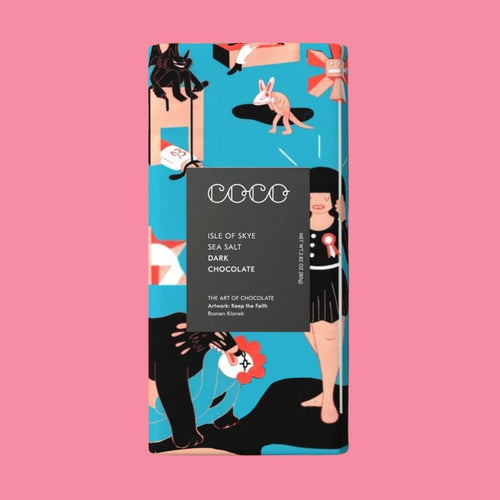 COCO Chocolate Bar Isle of Skye Sea Salt Dark