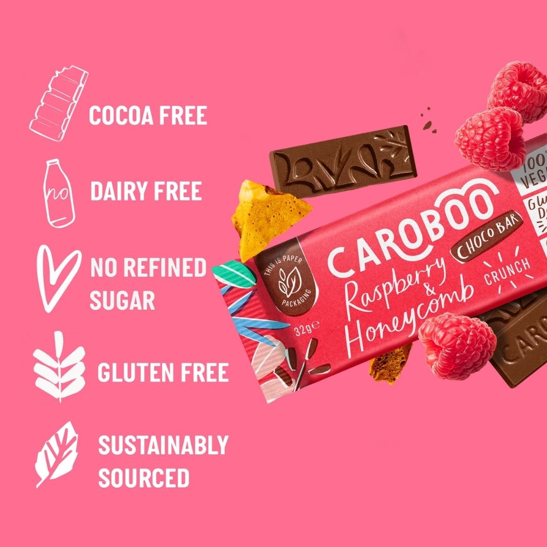 Caroboo Bar [Raspberry & Honeycomb]