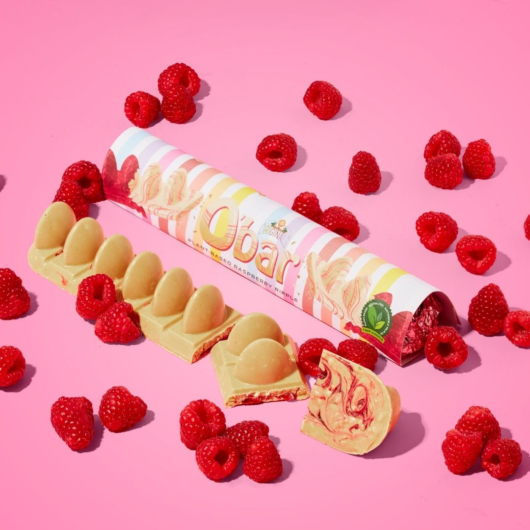 Obar Riple Catherine's Originals O'Bar Raspberry Ripple | The Vegan Candy Man