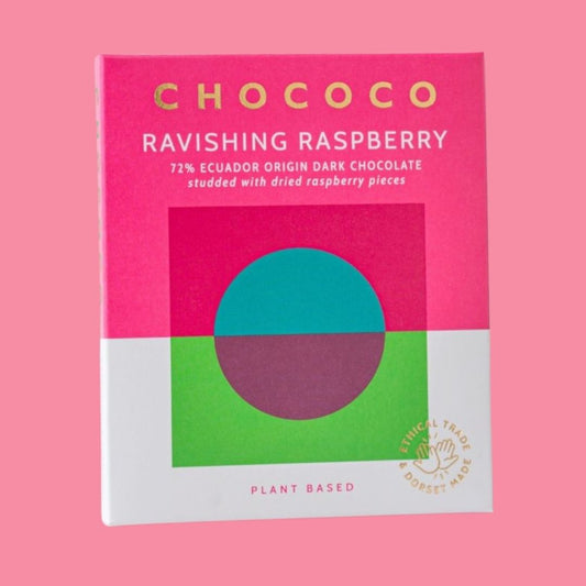 Chococo Chocolate Bar Ravishing Raspberry