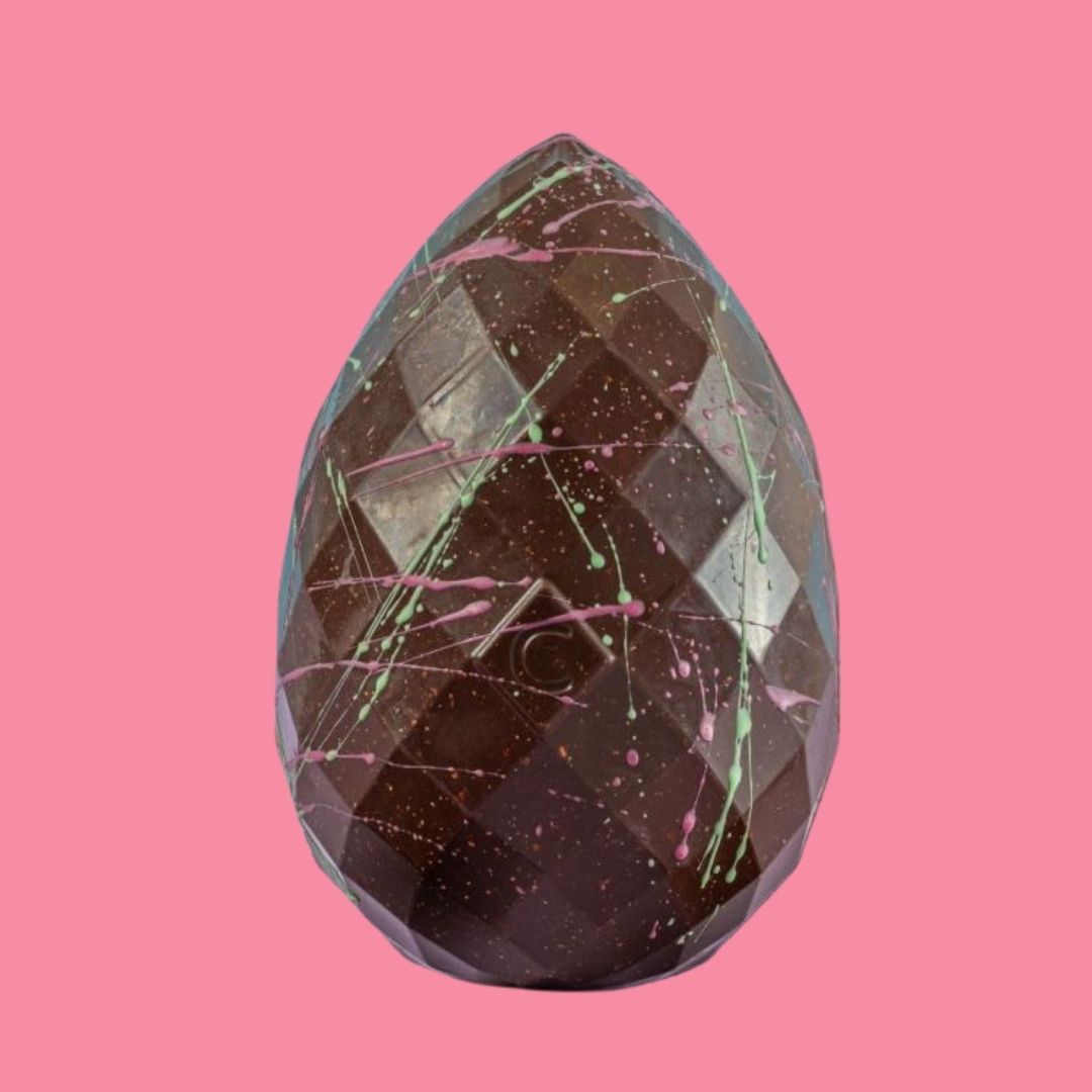 Chococo Easter Egg Pistachio & Raspberry in Box