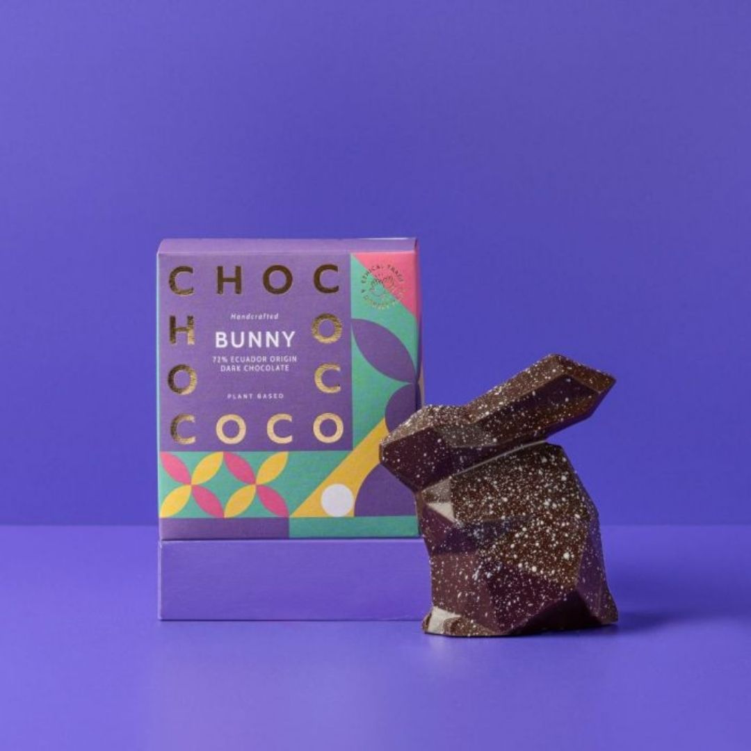 Chococo Hollow Chocolate Bunny Dark