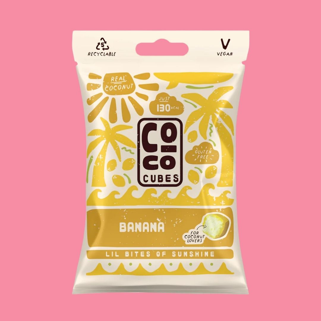 Coco Cubes Banana Flavour