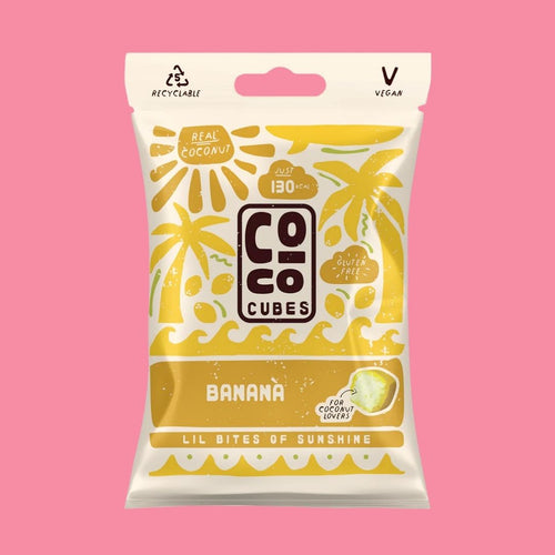 Coco Cubes Banana Flavour