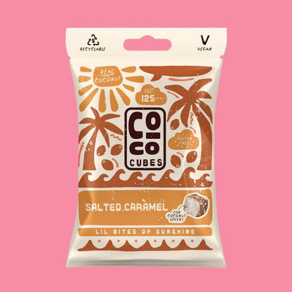Coco Cubes Salted Caramel Flavour