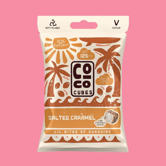 Coco Cubes Salted Caramel Flavour