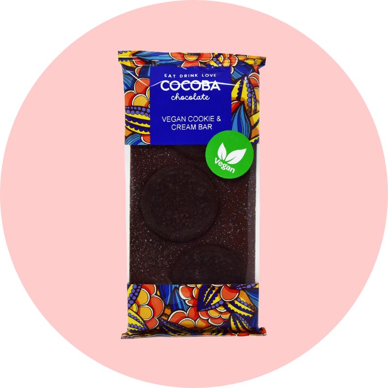 Cocoba Chocolate Bar [Cookies & Cream]