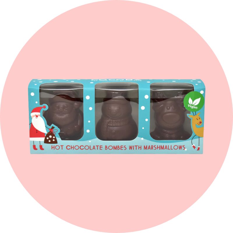 Cocoba Christmas Character Hot Chocolate Bombes