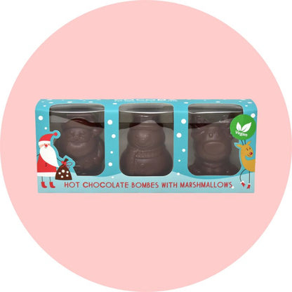 Cocoba Christmas Character Hot Chocolate Bombes