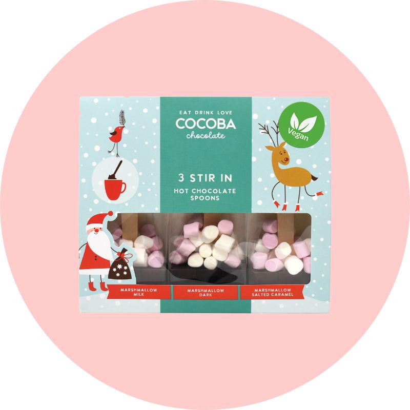 Cocoba Christmas Hot Chocolate Spoon Set