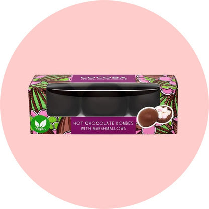 Cocoba Hot Chocolate Bombes 3 Pack