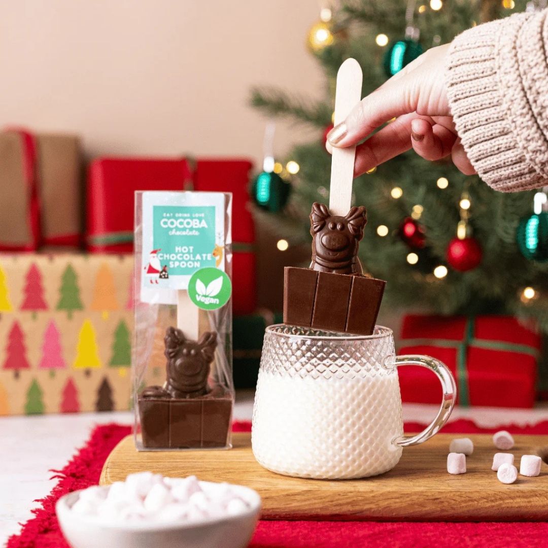 Cocoba Reindeer Hot Chocolate Spoon