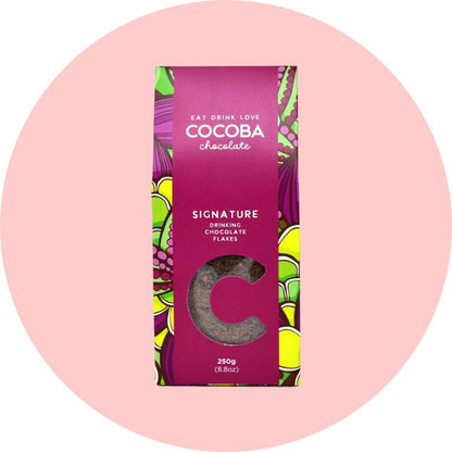 Cocoba Signature Drinking Chocolate Flakes