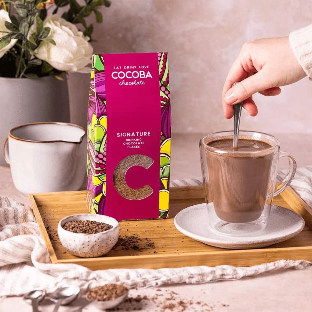 Cocoba Signature Drinking Chocolate Flakes