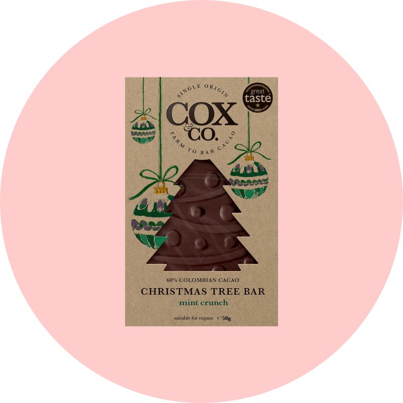 Cox & Co Christmas Tree Bar - Mint Crunch