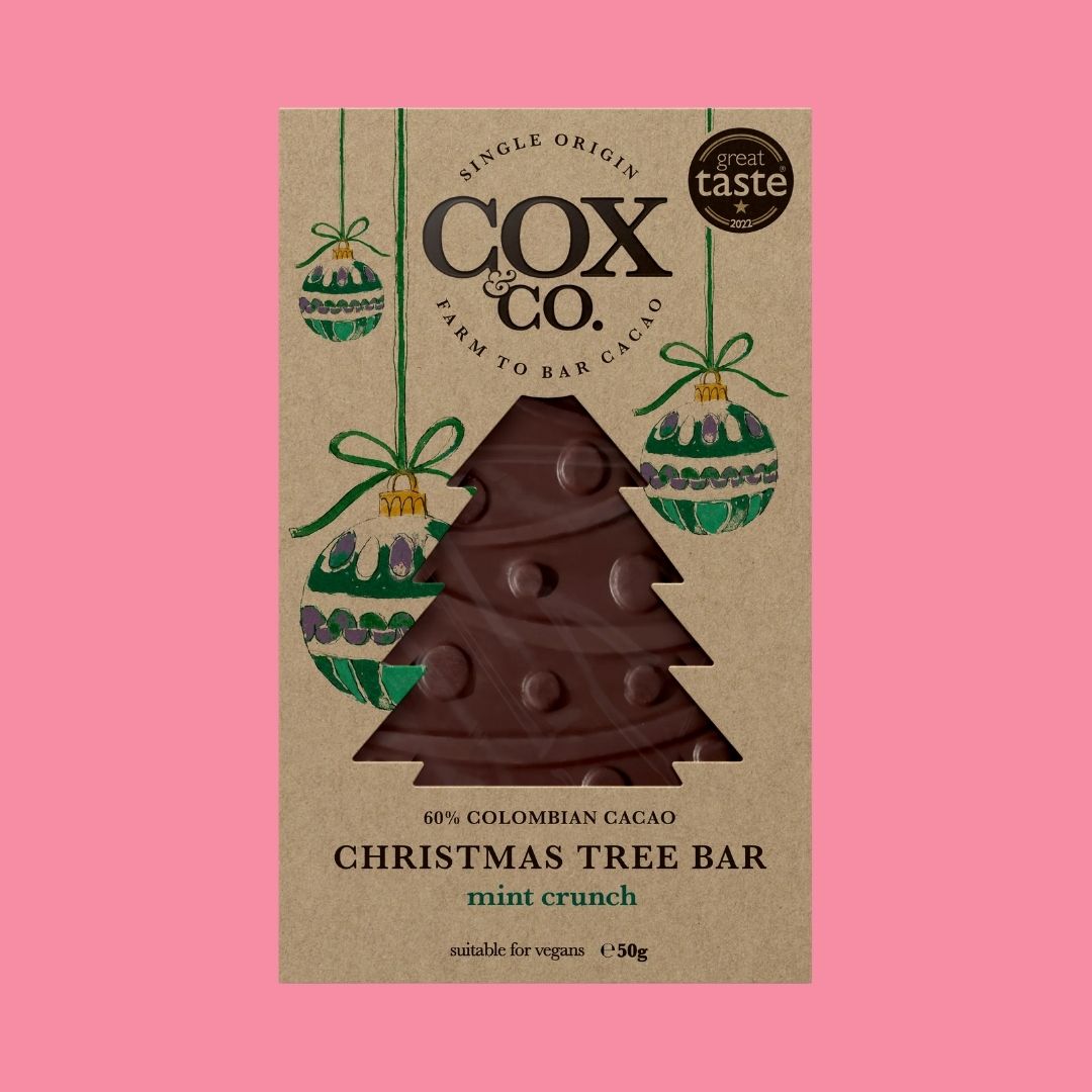 Cox & Co Christmas Tree Bar - Mint Crunch