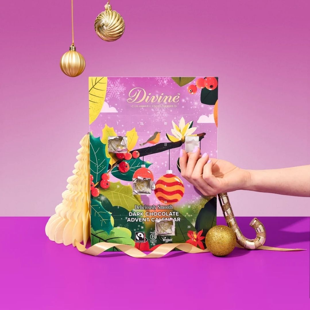 Divine Dark 70% Chocolate Advent Calendar